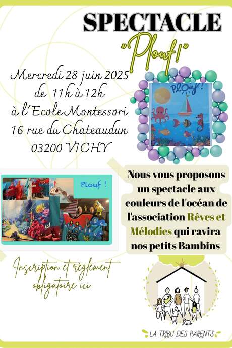 Spectacle "Plouf"