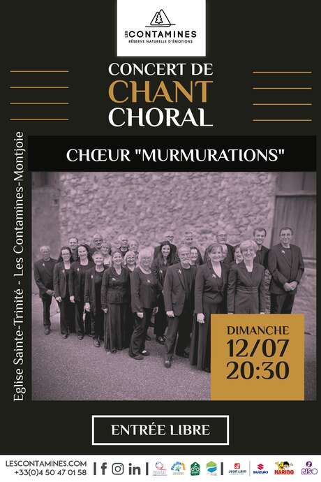 Concert du choeur Murmurations sous la direction de Blanche Latour