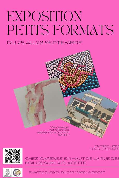 Exposition de peintures Petits Formats