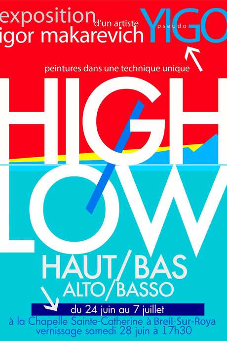 Igor Makarevichs Ausstellung „HAUT/BAS“ (OBEN/UNTEN)