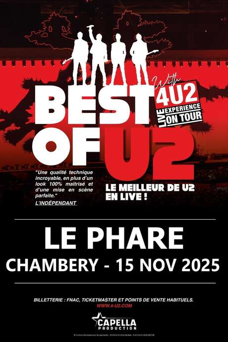 Best of U2  : 4U2 On Tour