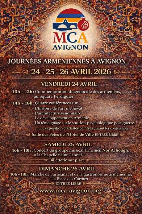 Jornadas Armenias en Aviñón