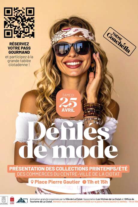 Sfilate di moda primavera/estate nel centro di La Ciotat