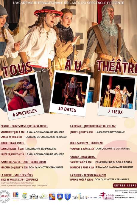 Commedia dell'arte: "Le Malade imaginaire" by Cie Aidas