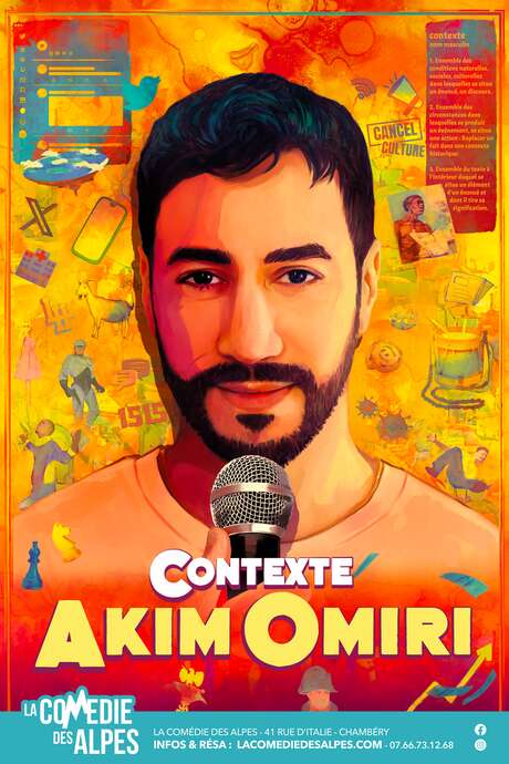 Humour : Akim Omiri