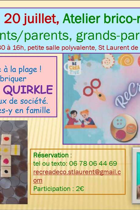 Intergenerational upcycling workshop