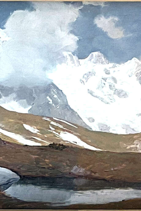 Conférence :  La montagne dans l’histoire de la peinture et la Société des Peintres de Montagne.  Ange Abrate et ses amis par Olivier Labasse