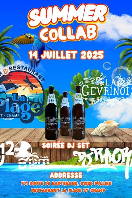 Summer Collab au lac de Barterand