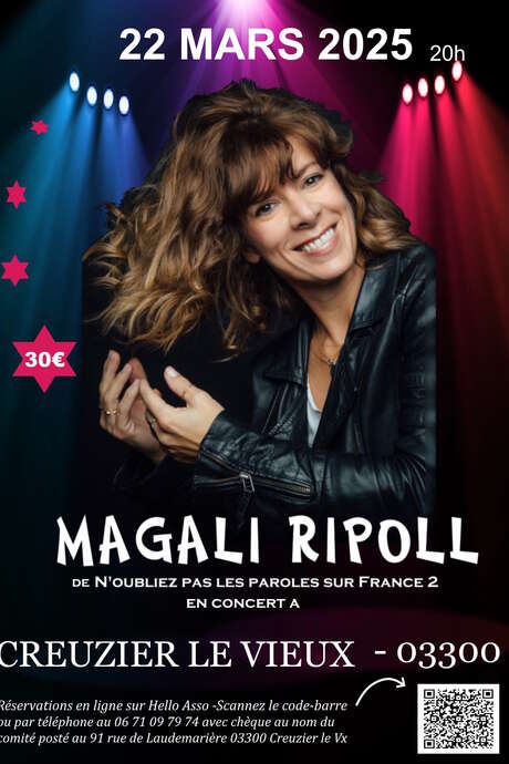 Magali Ripoll en concert