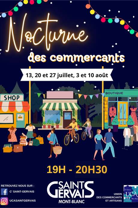 Nocturne des commerçants