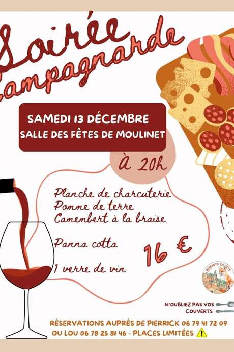 Soirée campagnarde