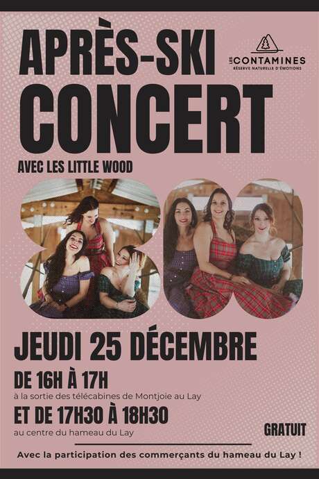 Concert après-ski au Lay : Little Wood