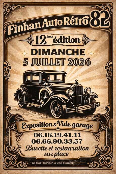 12ème édition Finhan Auto Rétro 82