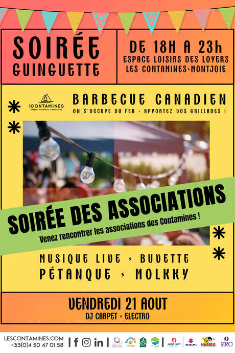 Soirée des associations et guinguette !