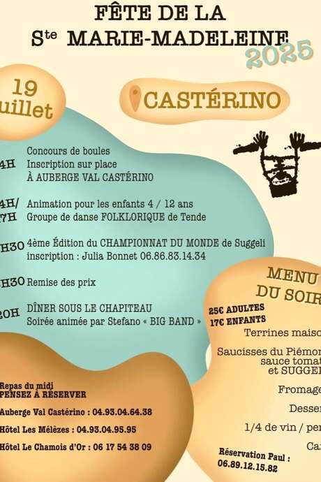 Fête de la Sainte Marie Madeleine