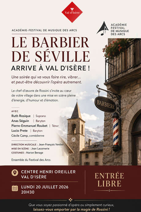 Opéra-concert : Le Barbier de Séville