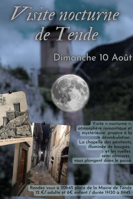 Visite guidée nocturne de Tende