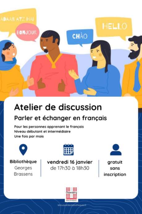 Atelier de conversation : améliorez votre français