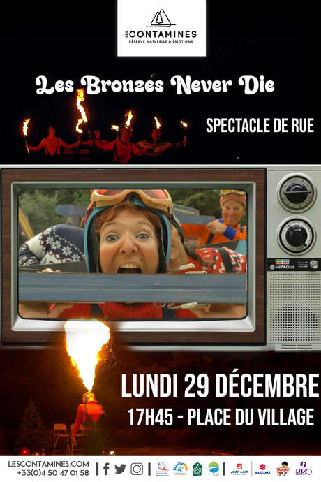 Spectacle de rue  "Les Bronzés Never Die"