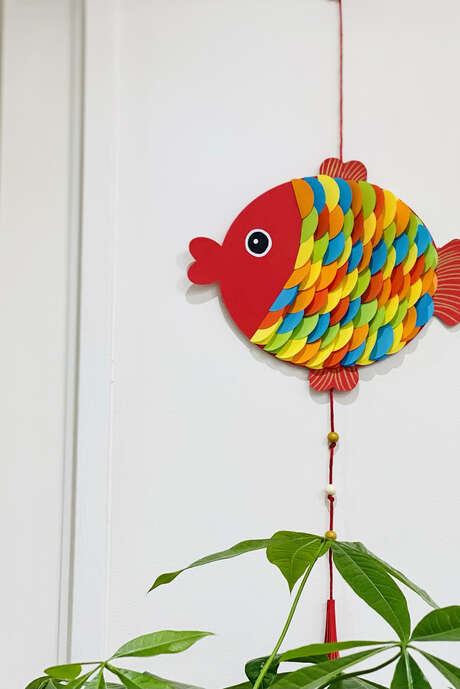 Atelier poisson arc-en-ciel - Enfants 4/6 ans