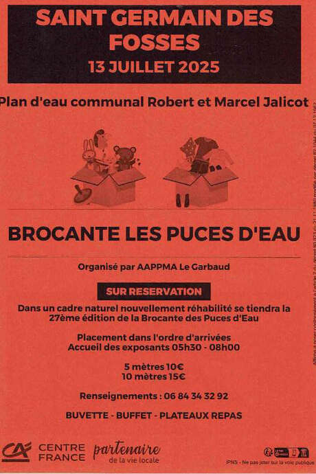 27ème Brocante Les Puces d'Eau