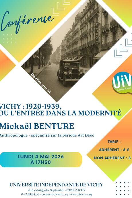 Vichy : 1920-1939, ou l'entrée dans la modernité