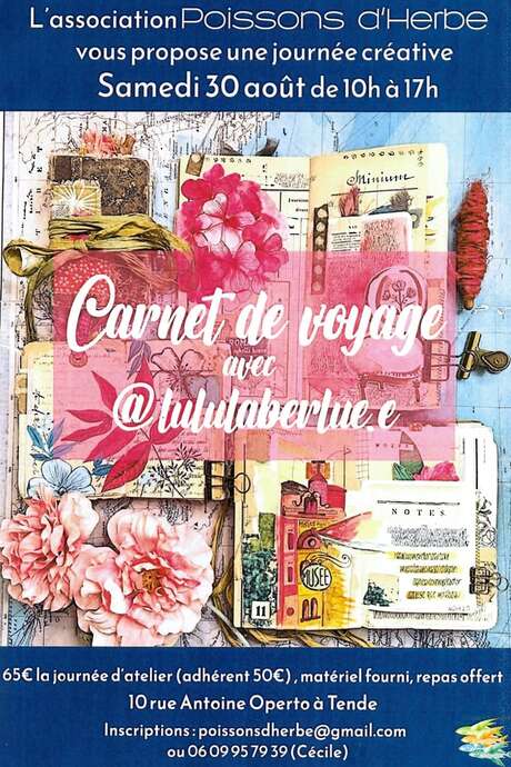 Carnet de voyage avec @lululaberlue.e
