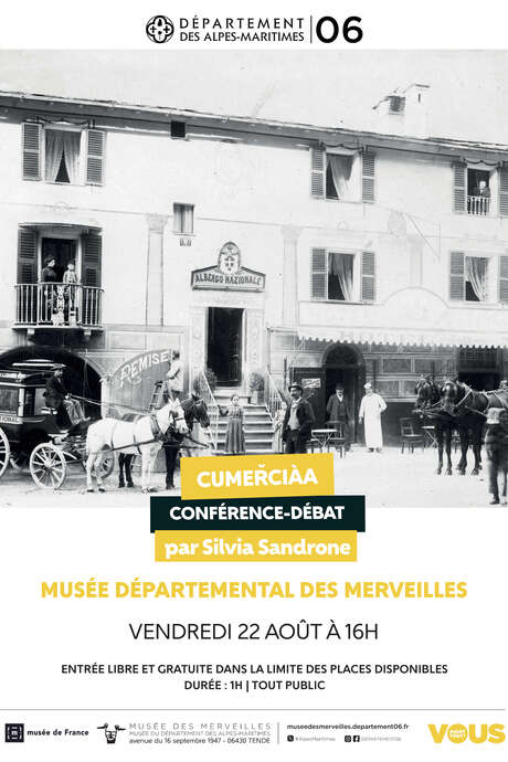 Conférence-débat "Cumerciàa"