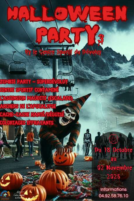 Halloween party 3 By Le Centre Sportif