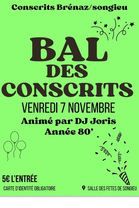 Bal des conscrits Brénaz-Songieu