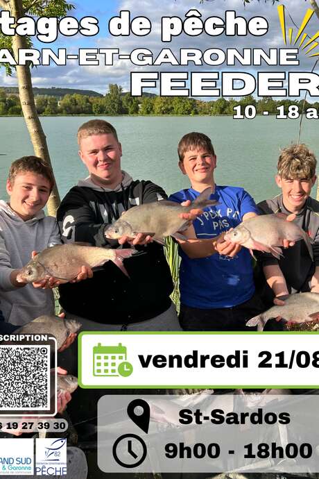 Stages de pêche au Feeder à St Sardos