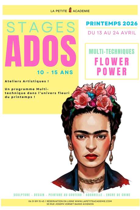 Stages ados à La Petite Académie durant les vacances de printemps