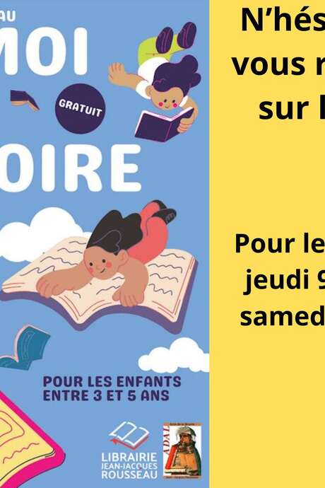 Lis-moi des histoires-lectures pour les 3-5 ans