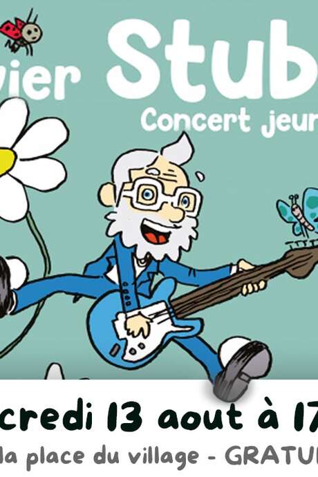 Concert pour enfants : "Papy Stub !" par Xavier Stubbe