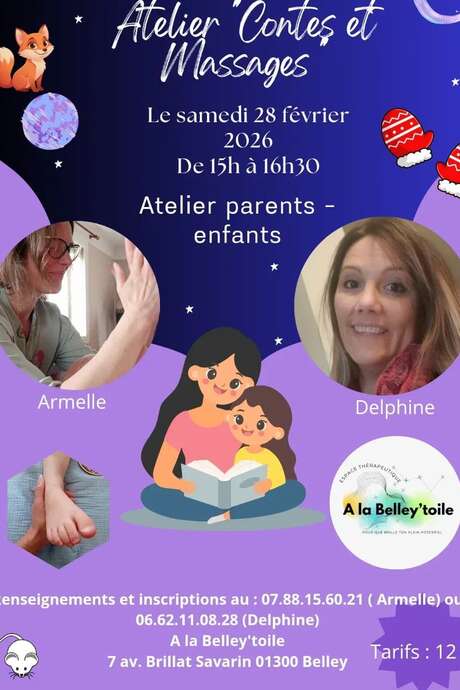 Storytelling and massage workshop