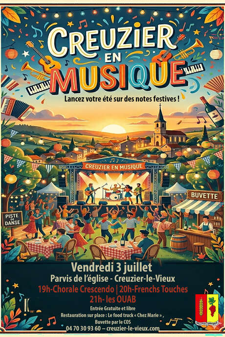 Creuzier en Musique