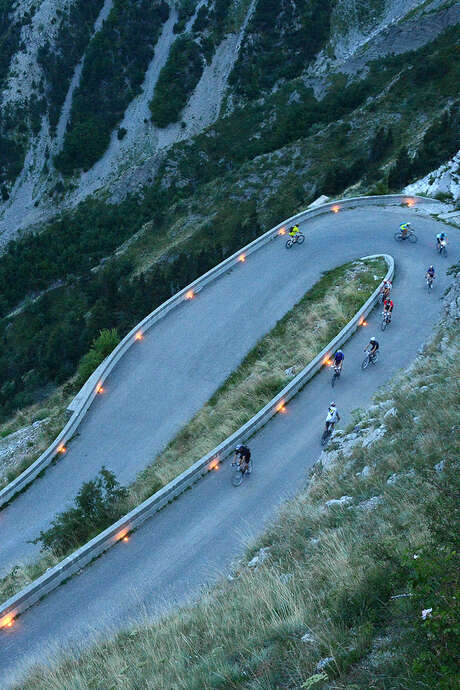 Montée cycliste du Col du Noyer