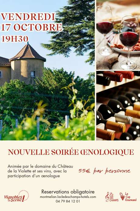 Dîner accord mets et vins au Cep Gourmand