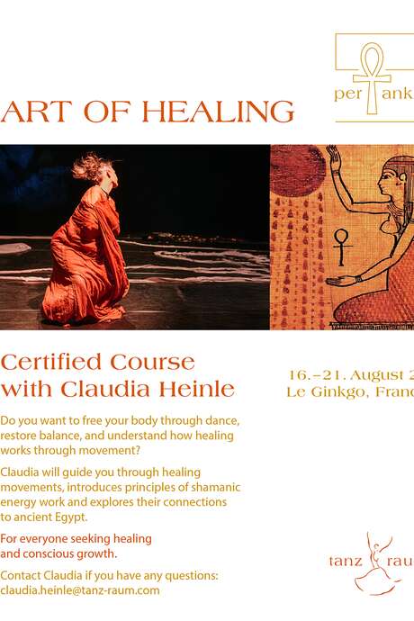 Stage : Art of healing au Gingko à Belley