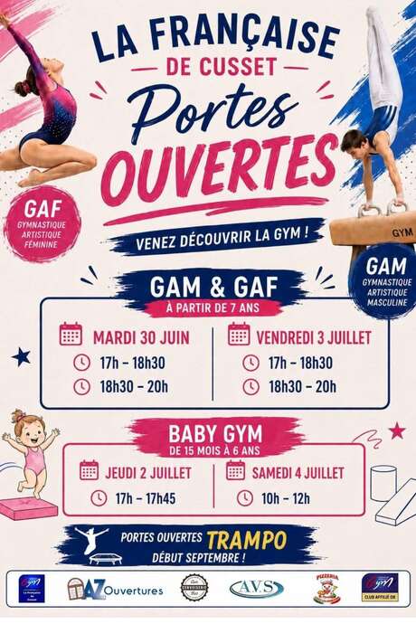 Portes ouvertes • Gymnastique La Française