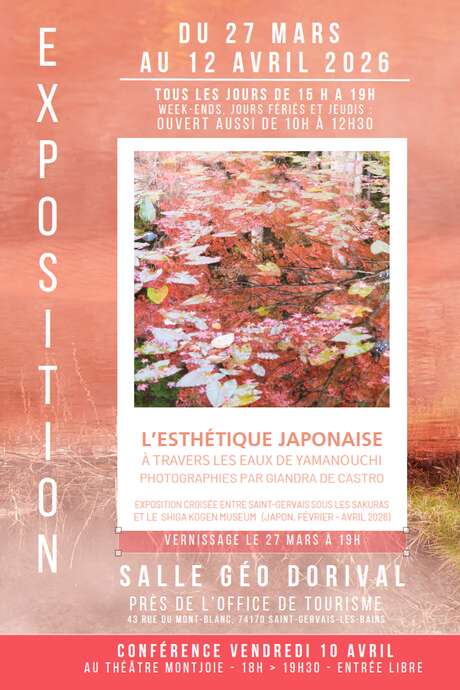 Inaugurazione: Mostra Giandra DeCastro - Saint-Gervais sous les Sakuras