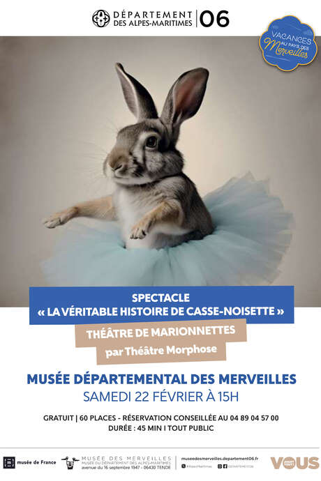 Spectacle "La véritable histoire de Casse-Noisette"