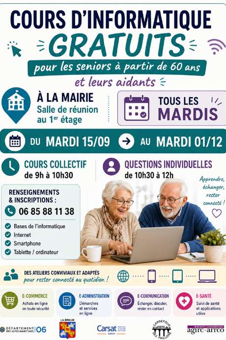 Cours d'informatique Seniors