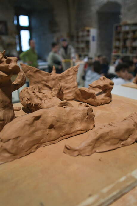 Visite atelier : « Décors médiévaux et chimères fantastiques »