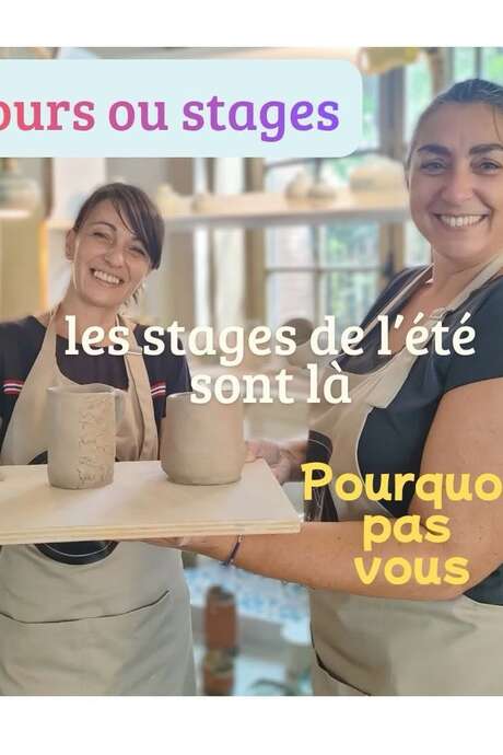 Stage de poterie adultes