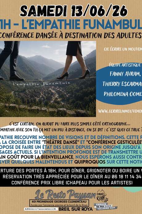 Resto paysan: dance conference
