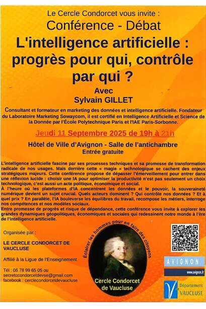 L'intelligence artificielle : progrès pour qui, contrôle par qui ?