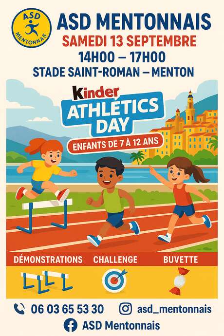 Kinder Athletics Day - ASD Mentonnais Athlétisme