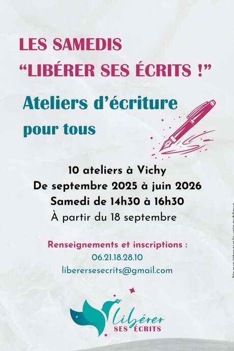 Atelier d'écriture créative