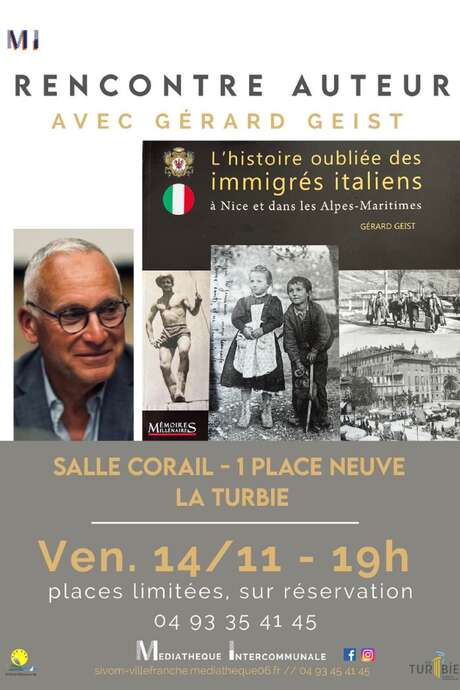 Rencontre avec l'auteur Gérard Geist